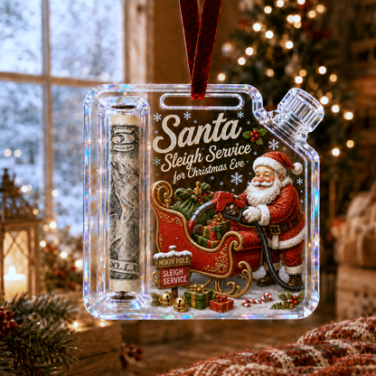 🎉🇺🇸 Limited Edition! 🔥Last 100pcs✨-🎄Christmas Fuel-Up Cash Gift Ornament