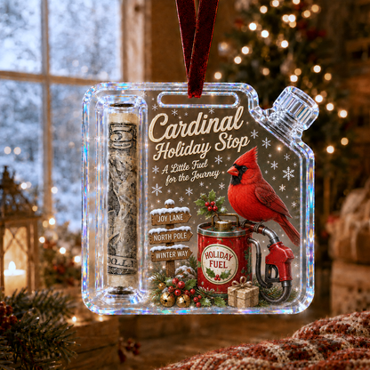 🎉🇺🇸 Limited Edition! 🔥Last 100pcs✨-🎄Christmas Fuel-Up Cash Gift Ornament