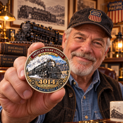 🚂 Big Boy 4014 American Steam Legends Commemorative Coin