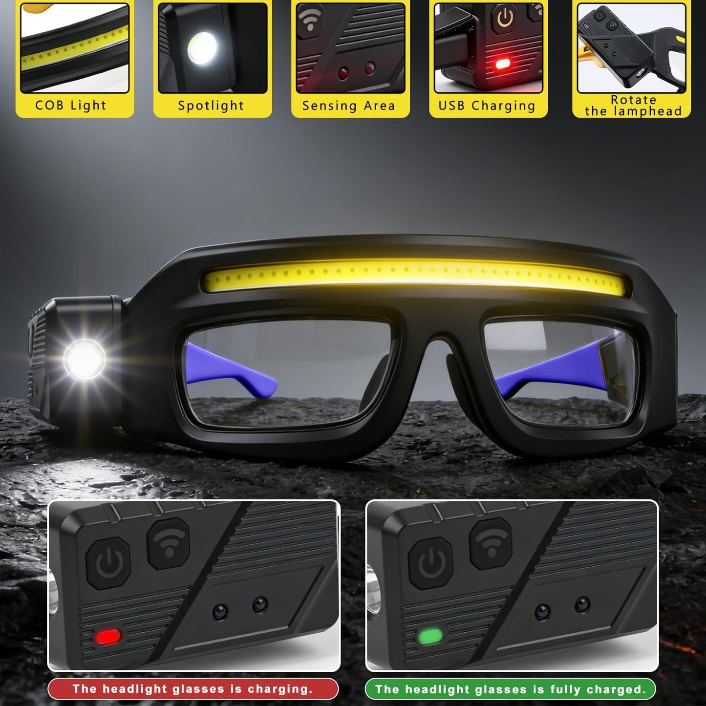 Auto - LED Work Light Glasses