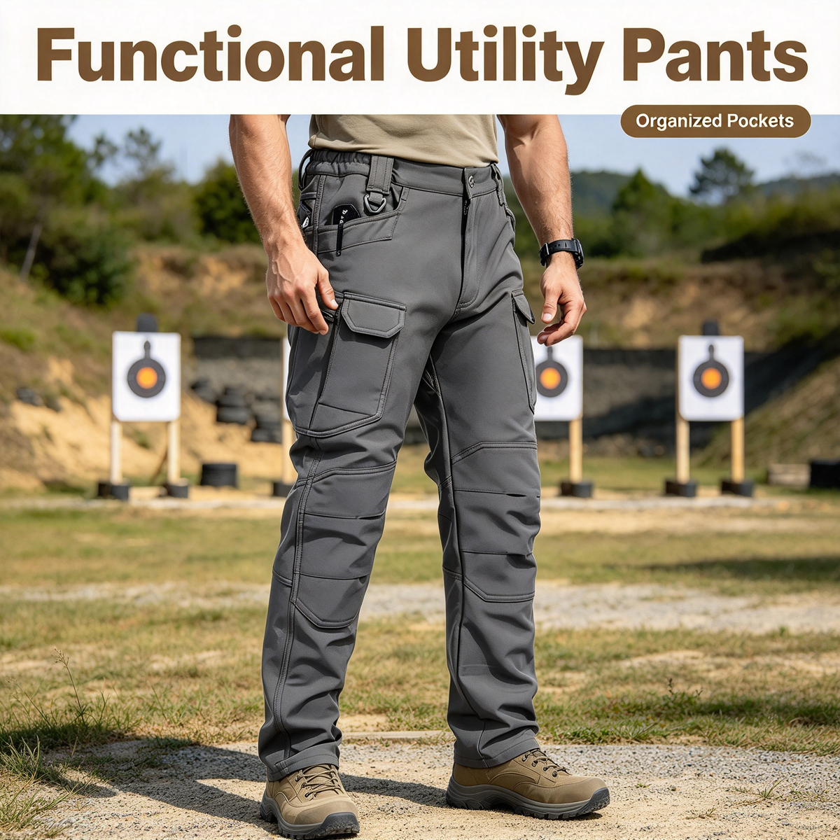 Men's Windproof & Warm Outdoor Military Tactical Pants 👖