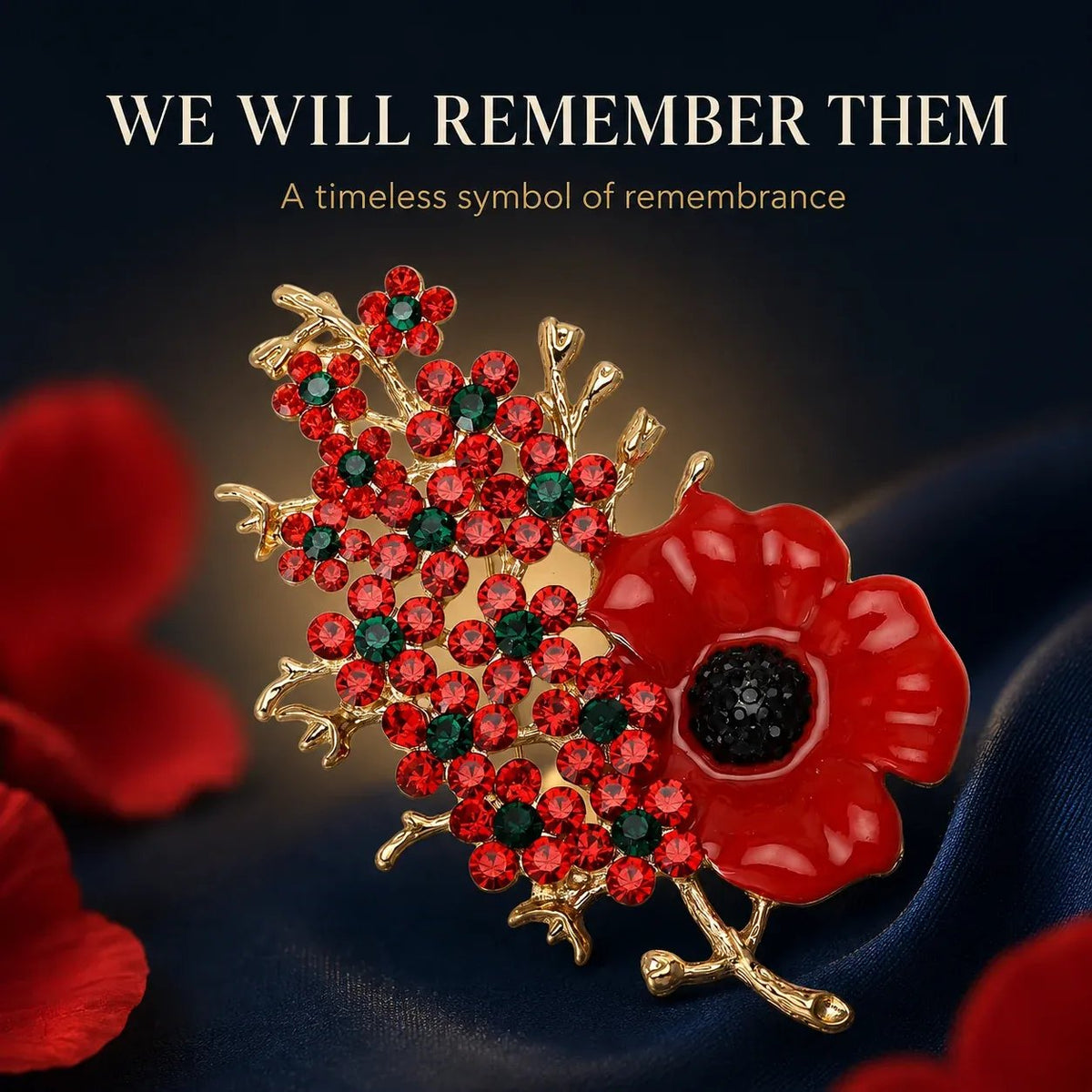 🌺1945-2026 "Never Forgotten" Victory Blossom [81th Anniversary Keepsake]