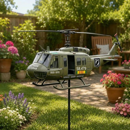 🏆Last Day Promo: 60% OFF 🎖️-Vietnam Veteran UH-1 Helicopter Wind Spinner
