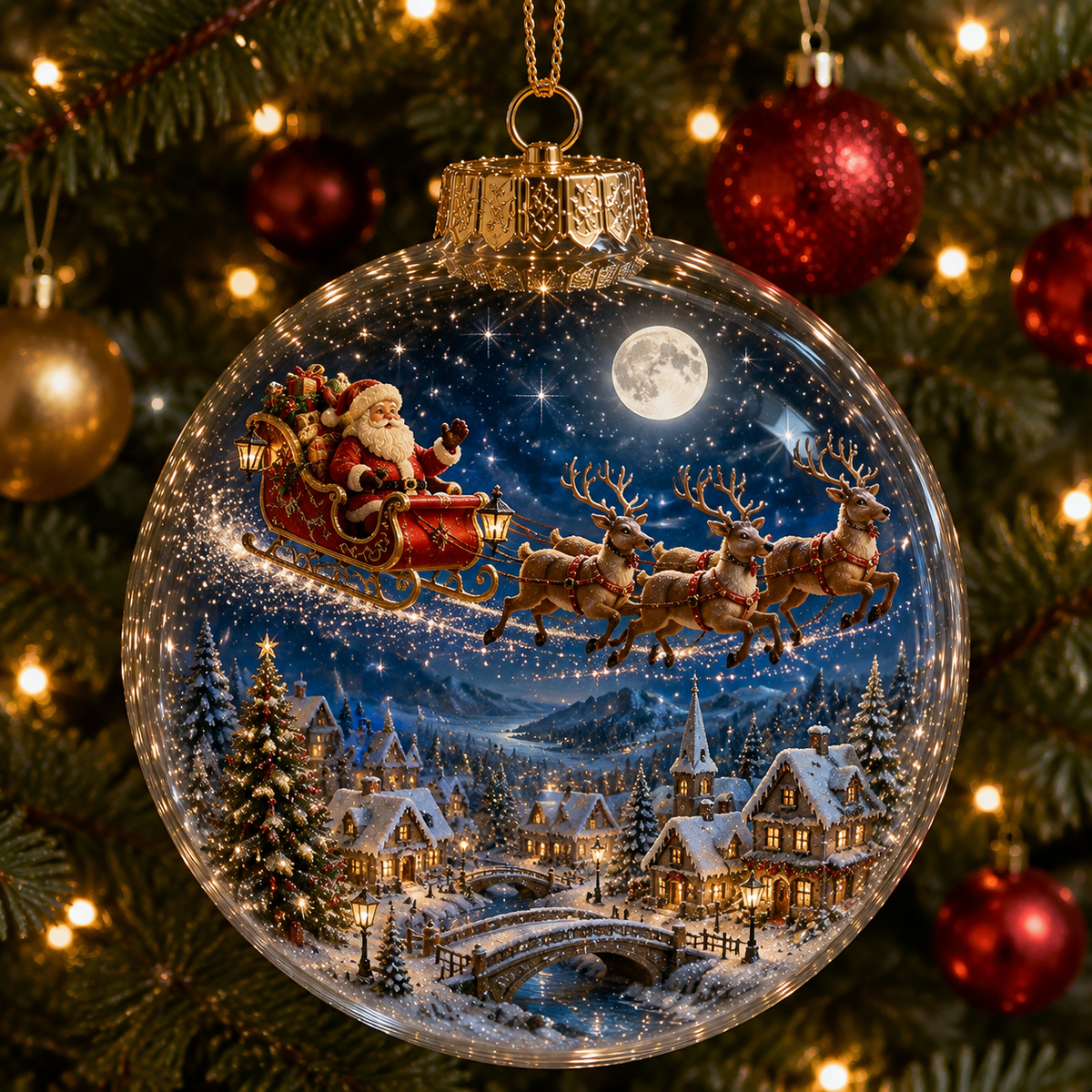 🎉🇺🇸 Limited Edition! 🔥Christmas landscape decorations
