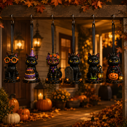 24-Day Christmas Advent Calendar – Halloween Black Cat Ornament