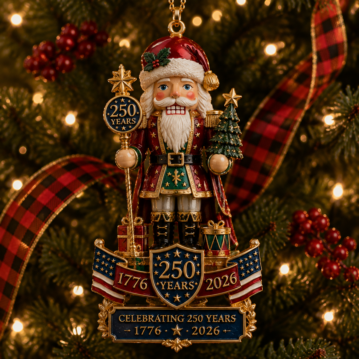 🎉🇺🇸 Limited Edition! 🔥 250th Anniversary Limited Nutcracker King