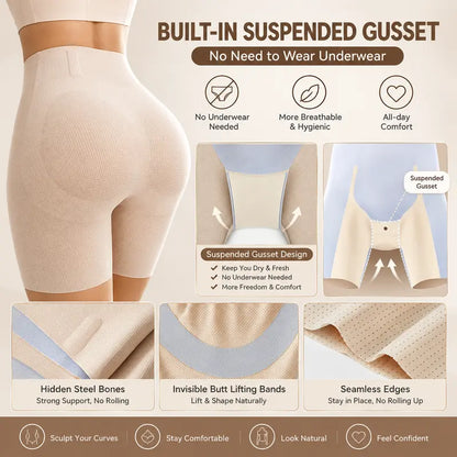 Women High Waisted Seamless Shapewear Shorts🩱