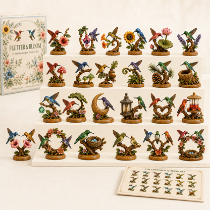 FLUTTER & BLOOM 24-Day Hummingbird Discovery Box