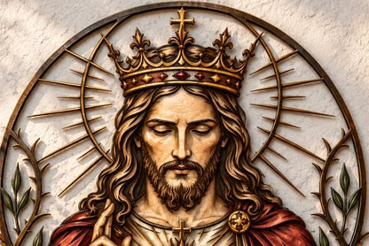 ✝️🙏Sacred Heart of Jesus Metal Wall Art