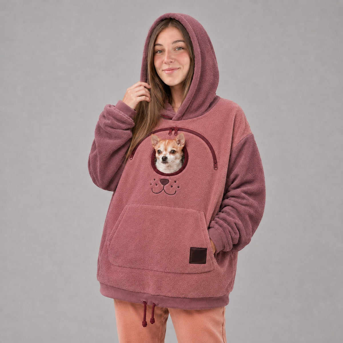 Dog Tote Carier Hoodie🐶🐾