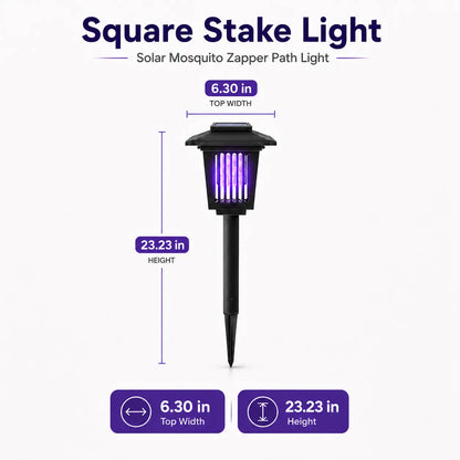 ☀️🦟 Solar Mosquito Zapper | 2-in-1 Bug Killer & Yard Light