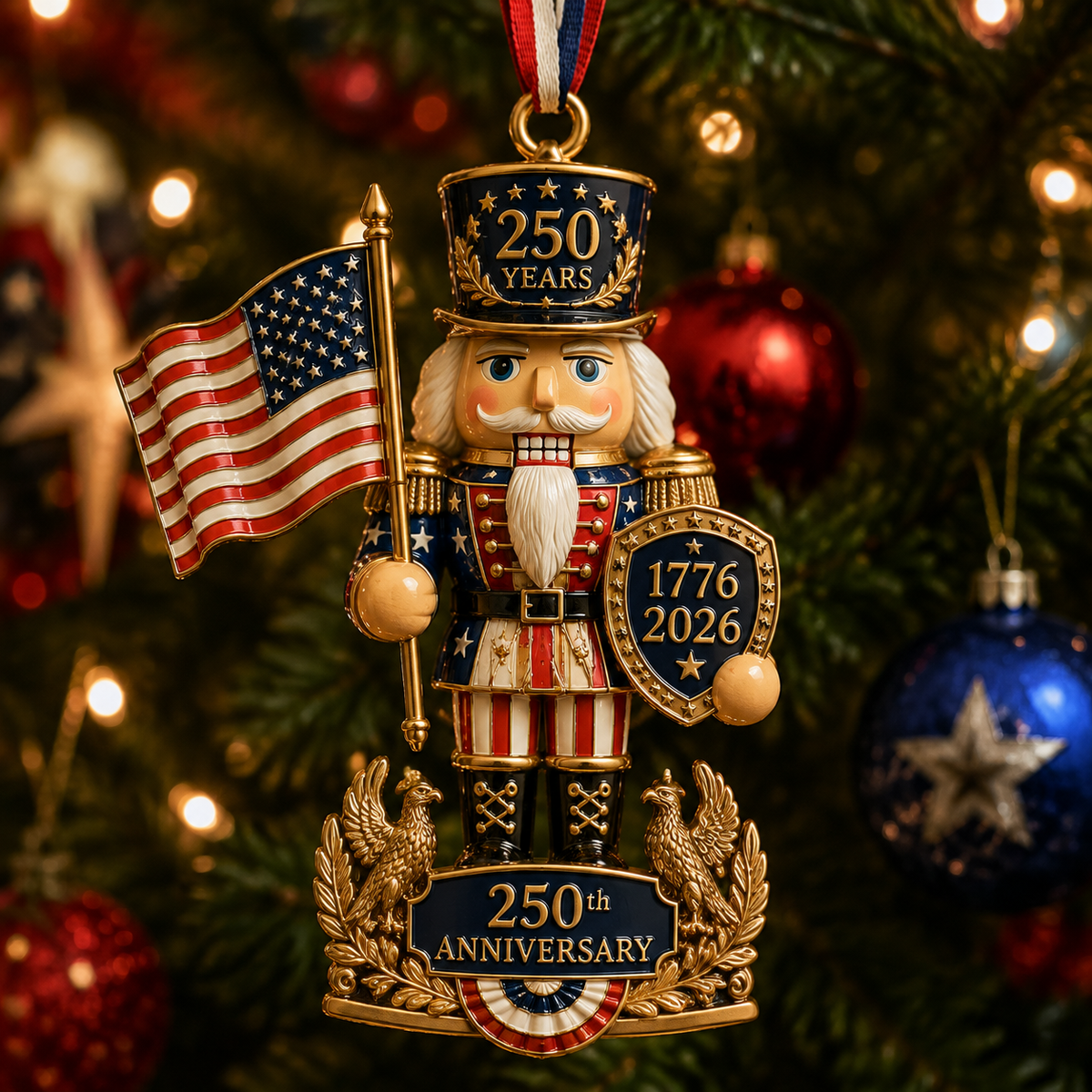 🎉🇺🇸 Limited Edition! 🔥 250th Anniversary Limited Nutcracker King