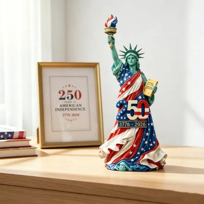 🎉🇺🇸 Limited Edition!🔥🔥Handmade USA 250th Anniversary Statue of Liberty Figurine