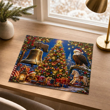 🎉🎄 Limited Edition!🔥🦅 250th Anniversary Christmas Jigsaw Puzzle