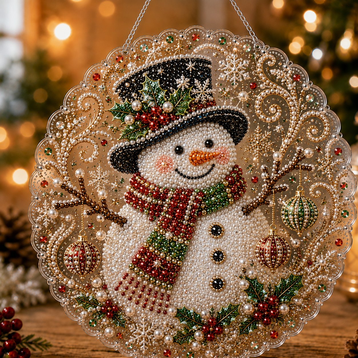 ✨ Christmas Pearl Art Hanging Ornament Kit🎅