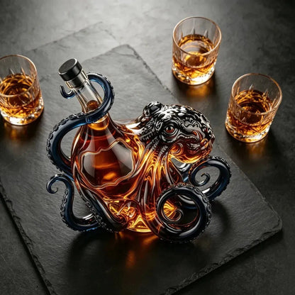 The Rum Edition 3D Octopus Bottle 🐙🥃