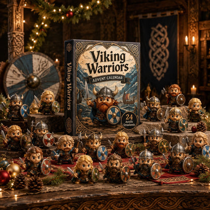 🎉🇺🇸 Limited Edition! 🔥🎁Viking Warriors Advent Calendar 2026