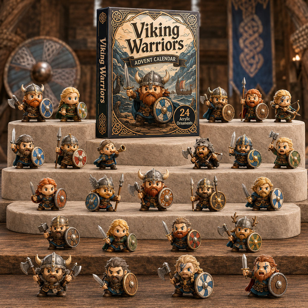 🎉🇺🇸 Limited Edition! 🔥🎁Viking Warriors Advent Calendar 2026