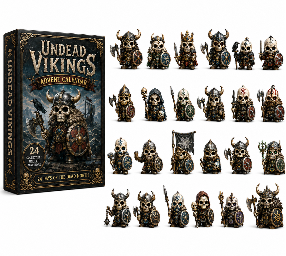 🎉🇺🇸 Limited Edition! 🔥🎁Undead Vikings Advent Calendar 2026