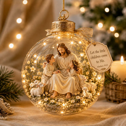🔥Last Day 50% OFF🏆 Illuminated Christian Scripture Keepsake Ornaments