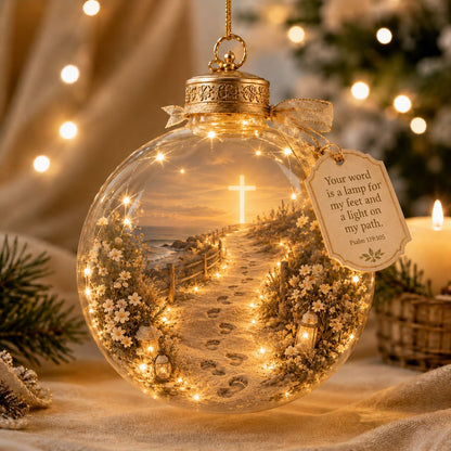 🔥Last Day 50% OFF🏆 Illuminated Christian Scripture Keepsake Ornaments
