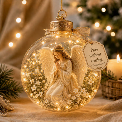 🔥Last Day 50% OFF🏆 Illuminated Christian Scripture Keepsake Ornaments