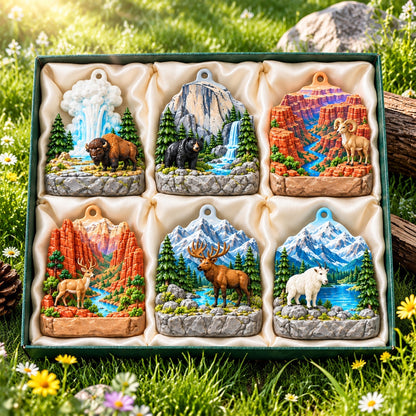 National Parks Ornament Gift Set