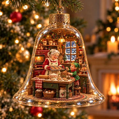 🎁2026 Christmas Wonderland Bell Ornaments.