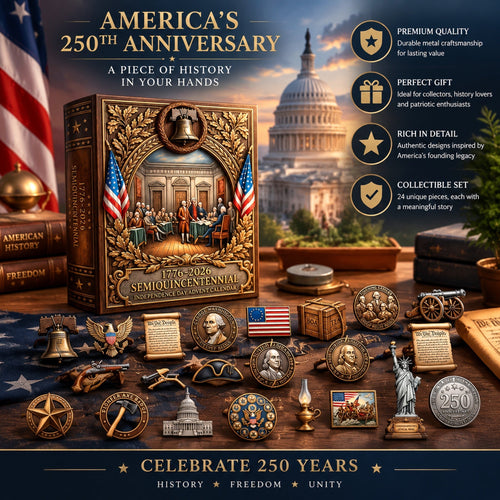 🎉🇺🇸 Limited Edition! 🔥1776-2026 Semiquincentennial Independence Day Advent Calendar