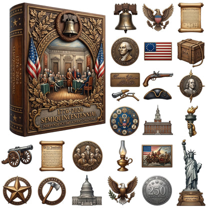 🎉🇺🇸 Limited Edition! 🔥1776-2026 Semiquincentennial Independence Day Advent Calendar