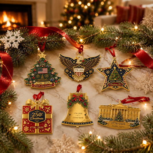 🎉🇺🇸 Limited Edition!🔥🔥🎄 A Perfect Patriotic Christmas Keepsake For A Historic Year