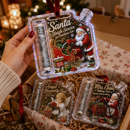 🎉🇺🇸 Limited Edition! 🔥Last 100pcs✨-🎄Christmas Fuel-Up Cash Gift Ornament