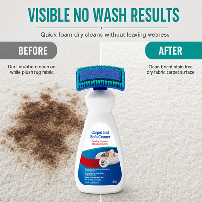 🔥LAST DAY 50%OFF💞50K+ SOLD! 🥩🍴Waterless Fabric and Carpet Cleaner