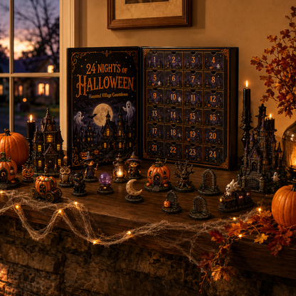 🎉🇺🇸 Limited Edition! 🔥 Only 250 Available! 🌟24 Nights of Halloween Advent Calendar