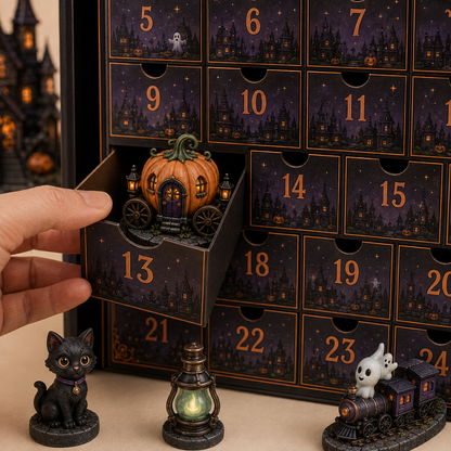 🎉🇺🇸 Limited Edition! 🔥 Only 250 Available! 🌟24 Nights of Halloween Advent Calendar