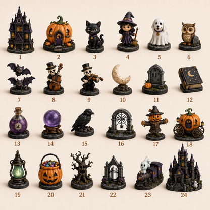 🎉🇺🇸 Limited Edition! 🔥 Only 250 Available! 🌟24 Nights of Halloween Advent Calendar